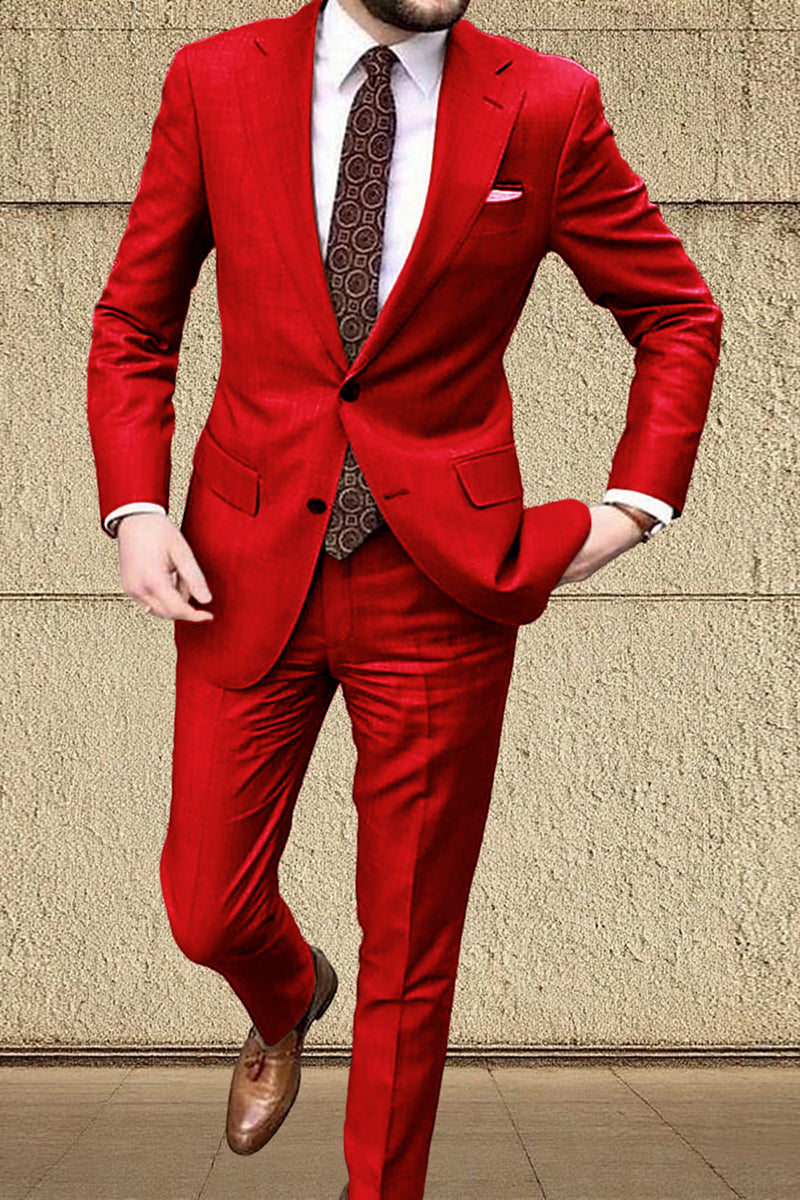 Load image into Gallery viewer, Khaki 2 Piece Single Breasted Men&#39;s Prom Suits with Sleeves