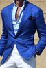 Load image into Gallery viewer, Light Pink Notched Lapel Single Breasted Men Prom Blazer with Sleeves