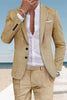 Load image into Gallery viewer, Sky Blue 2 Piece Single Breasted Men Prom Suits with Sleeves