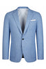 Load image into Gallery viewer, Sky Blue 2 Piece Single Breasted Men Prom Suits with Sleeves