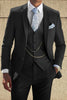 Load image into Gallery viewer, Yellow 3 Piece Notched Lapel Single Breasted Men Prom Suits