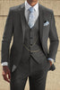 Load image into Gallery viewer, Yellow 3 Piece Notched Lapel Single Breasted Men Prom Suits