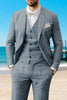 Load image into Gallery viewer, Khaki 3 Piece Single Breasted Notched Lapel Men Prom Suits