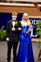 Load image into Gallery viewer, Sparkly Royal Blue Mermaid Strapless Corset Long Prom Dress