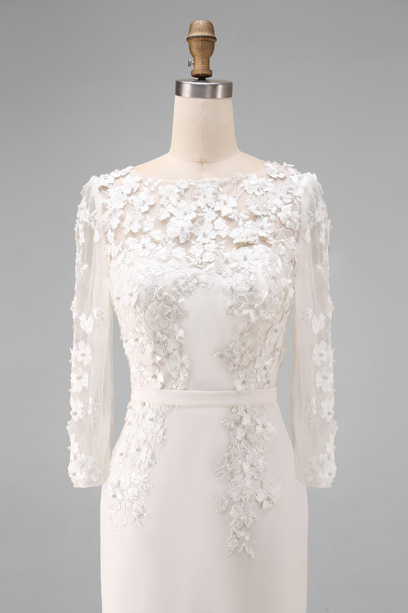 Load image into Gallery viewer, Dusty Rose Floral Bodycon Midi Mother of the Bride Dress