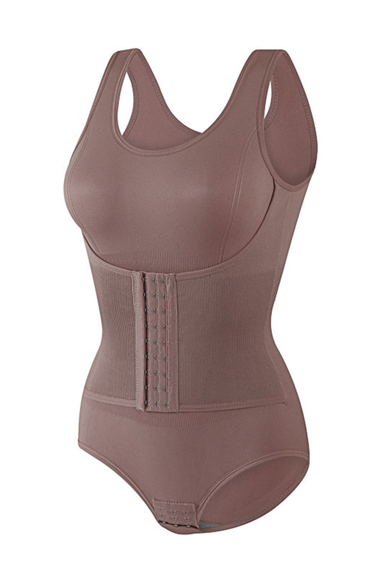 Load image into Gallery viewer, Coffee Control Buckle Push Up Tummy Waist Shapewear