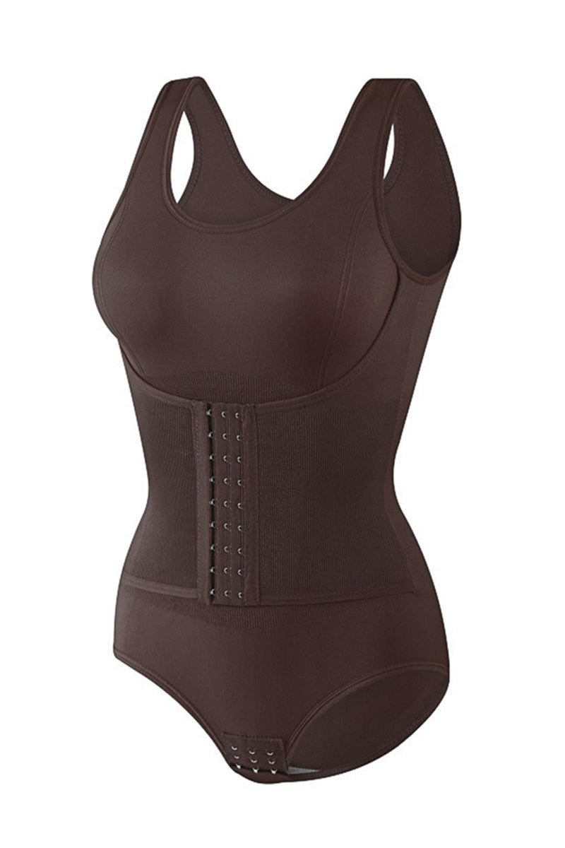 Load image into Gallery viewer, Coffee Control Buckle Push Up Tummy Waist Shapewear