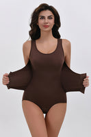 Load image into Gallery viewer, Coffee Control Buckle Push Up Tummy Waist Shapewear