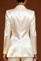 Load image into Gallery viewer, Ivory 2 Piece Single Breasted Shawl Lapel Business Suits