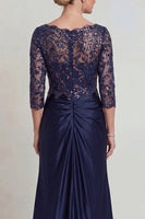 Load image into Gallery viewer, Sparkly Burgundy Floral Mermaid V Neck Long Evening Dress