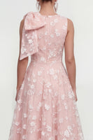 Load image into Gallery viewer, Lilac Round Neck A Line Maxi Formal Dress with Pockets