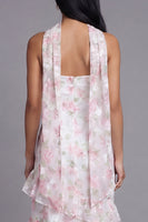 Load image into Gallery viewer, Mermaid Yellow Floral Strapless Maxi Formal Dress with Ruffles