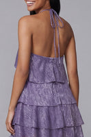Load image into Gallery viewer, Floral White Pink Short A Line Homecoming Dress with Ruffles