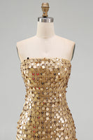 Load image into Gallery viewer, Sparkly Dark Red Beaded Strapless Tight Short Homecoming Dress