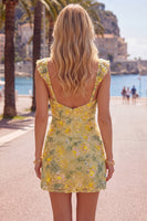 Load image into Gallery viewer, Sparkly Black Floral Beaded Tight Short Homecoming Dress