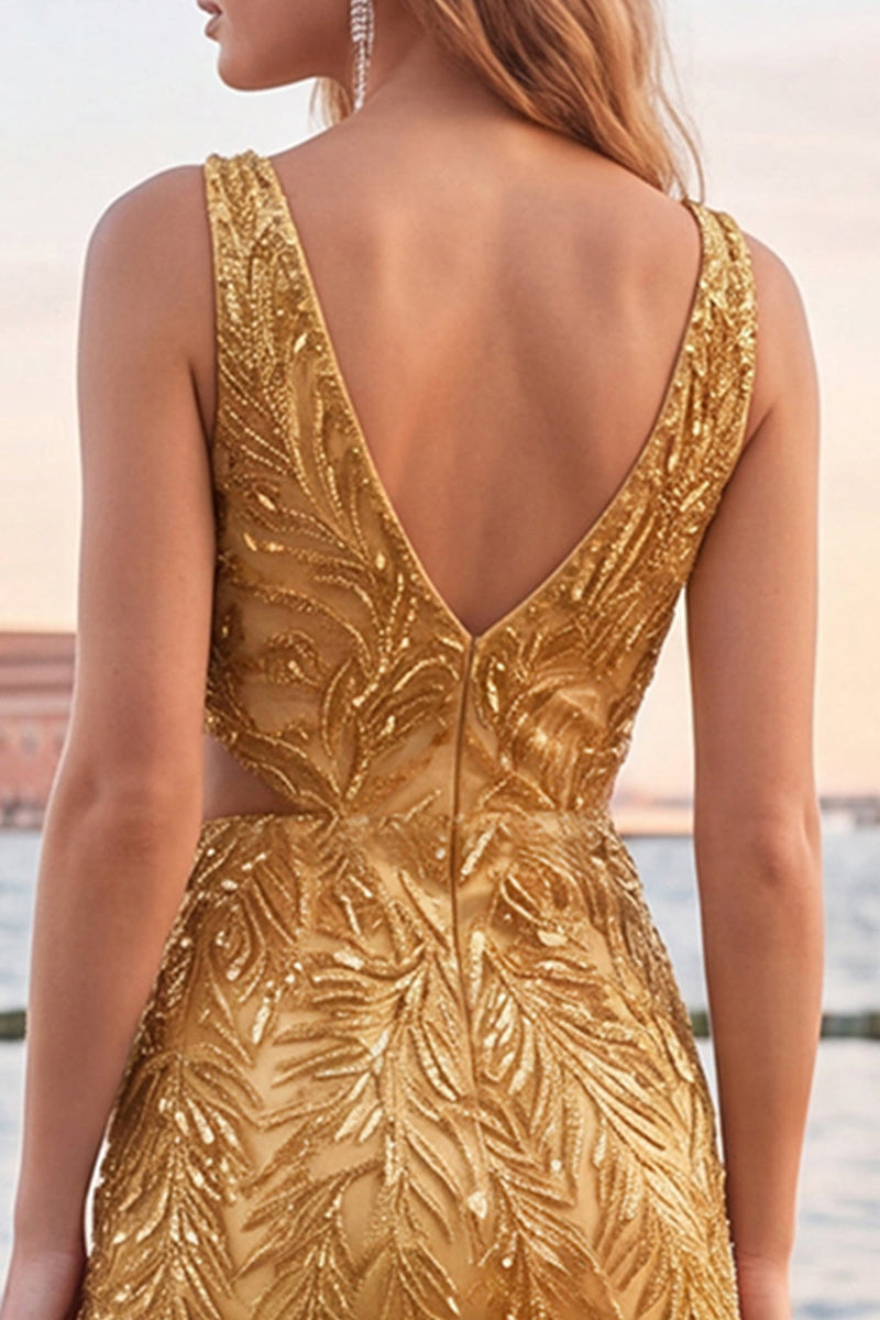 Load image into Gallery viewer, Sparkly Green V-Neck Sequin Tight Short Homecoming Dress