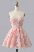 Load image into Gallery viewer, Sparkly Mint Green Sweetheart Short Homecoming Dress with Beading