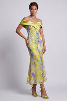 Load image into Gallery viewer, Sparkly Blush Floral Mermaid Sequin Long Mother of the Bride Dress