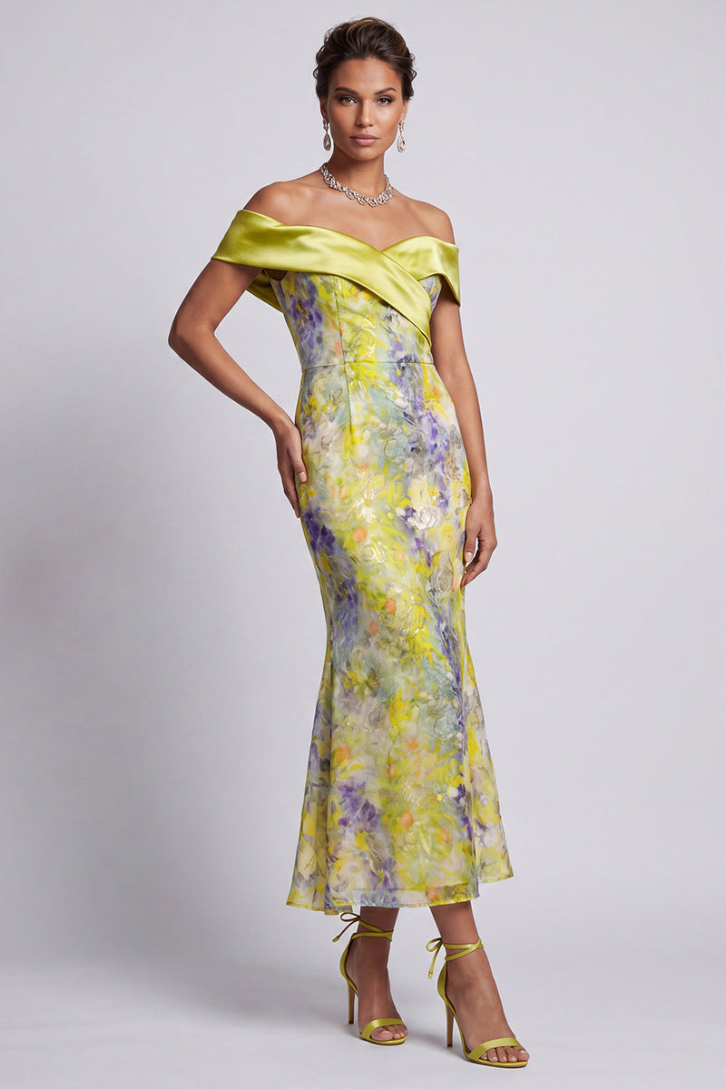 Load image into Gallery viewer, Sparkly Blush Floral Mermaid Sequin Long Mother of the Bride Dress
