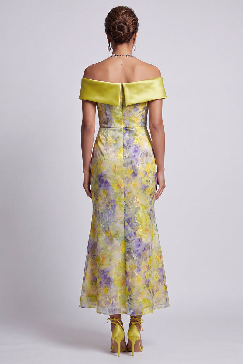 Load image into Gallery viewer, Sparkly Blush Floral Mermaid Sequin Long Mother of the Bride Dress