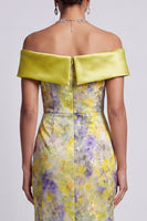 Load image into Gallery viewer, Sparkly Blush Floral Mermaid Sequin Long Mother of the Bride Dress