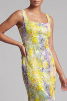 Load image into Gallery viewer, Sparkly Blush Sequin Floral Long Mermaid Mother of the Bride Dress