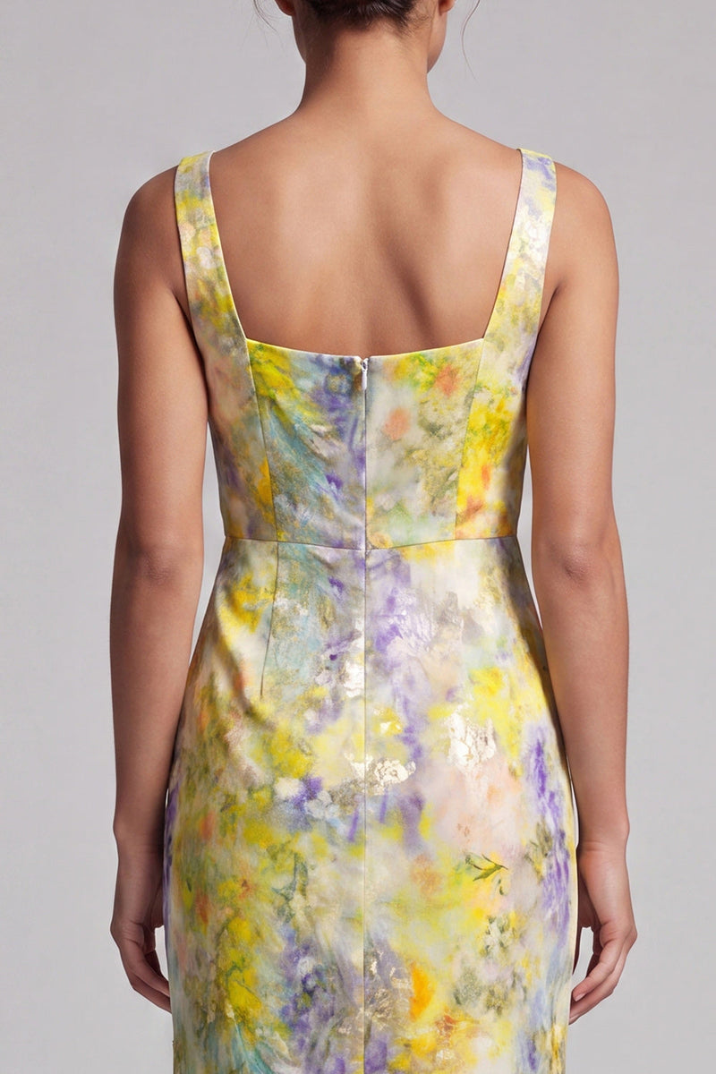 Load image into Gallery viewer, Sparkly Blush Sequin Floral Long Mermaid Mother of the Bride Dress