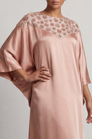 Load image into Gallery viewer, Sparkly Pink Sequin Sheath Boat Neck Long Mother of the Bride Dress
