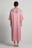Load image into Gallery viewer, Sparkly Pink Sequin Sheath Boat Neck Long Mother of the Bride Dress