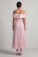 Load image into Gallery viewer, Sparkly Pink A-Line Sequin Long Mother of the Bride Dress