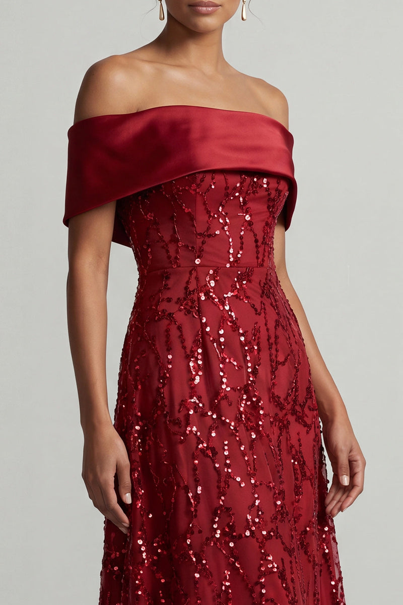 Load image into Gallery viewer, Sparkly Pink A-Line Sequin Long Mother of the Bride Dress