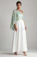 Load image into Gallery viewer, Sparkly Sequin Champagne A-Line Long Mother of the Bride Dress
