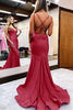 Load image into Gallery viewer, Royal Blue Spaghetti Straps Simple Mermaid Prom Dress