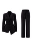 Load image into Gallery viewer, 2 Piece Fuchsia Peak Lapel Double Breasted Women Prom Suits
