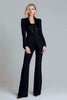 Load image into Gallery viewer, Red 2 Piece Peak Lapel Women Prom Suits with Sleeves