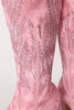 Load image into Gallery viewer, Dusty Rose Embroidered Mid-Calf Boho Cowgirl Boots