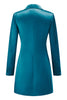 Load image into Gallery viewer, Champagne Single Breasted Peak Lapel Long Sleeves Prom Blazer