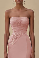 Load image into Gallery viewer, Elegant Black Sheath Chiffon Long Formal Dress with Slit