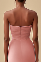 Load image into Gallery viewer, Elegant Black Sheath Chiffon Long Formal Dress with Slit