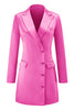 Load image into Gallery viewer, Champagne Single Breasted Peak Lapel Long Sleeves Prom Blazer