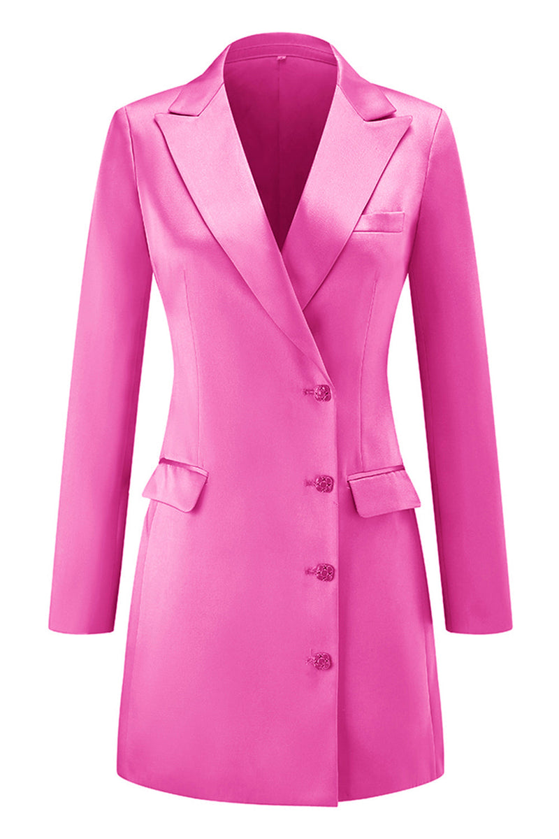 Load image into Gallery viewer, Champagne Single Breasted Peak Lapel Long Sleeves Prom Blazer
