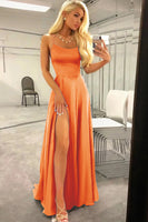 Load image into Gallery viewer, Black Halter Backless A Line Prom Dress