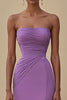Load image into Gallery viewer, Elegant Black Sheath Chiffon Long Formal Dress with Slit