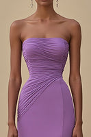 Load image into Gallery viewer, Elegant Black Sheath Chiffon Long Formal Dress with Slit