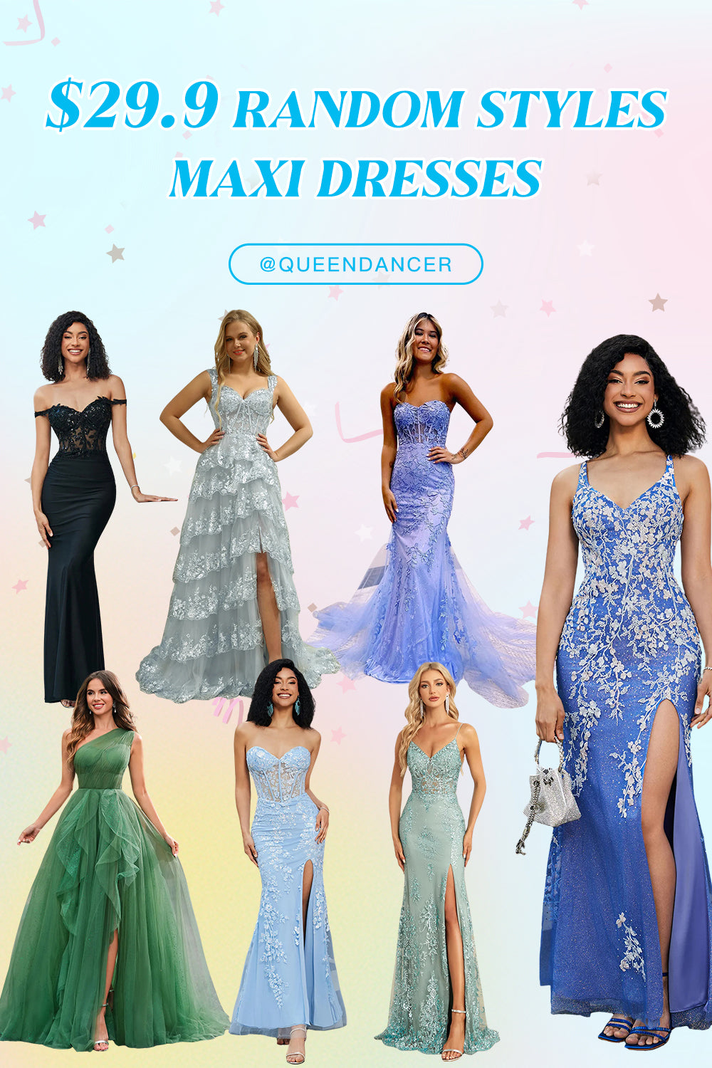 Flash Sale-Random Prom Dress - $29.9