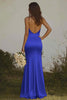 Load image into Gallery viewer, Dusty Rose Satin Halter Sheath Long Bridesmaid Dress