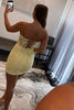 Load image into Gallery viewer, Pink Sweetheart Bodycon Corset Homecoming Dress with Appliques