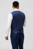 Load image into Gallery viewer, Peak Lapel Black 3 Piece Jacquard Men&#39;s Prom Suits