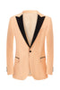 Load image into Gallery viewer, Peak Lapel Blush Pink 2 Piece Men&#39;s Prom Suits