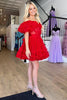 Load image into Gallery viewer, Pink A Line Off The Shoulder Corset Tulle Short Homecoming Dress